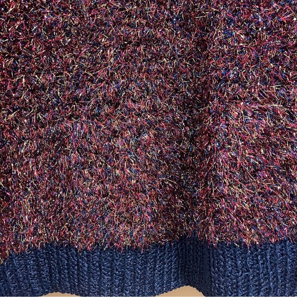 Women Shinny Knit Handmade Sweater- Holiday Gift- - Picture 8 of 8